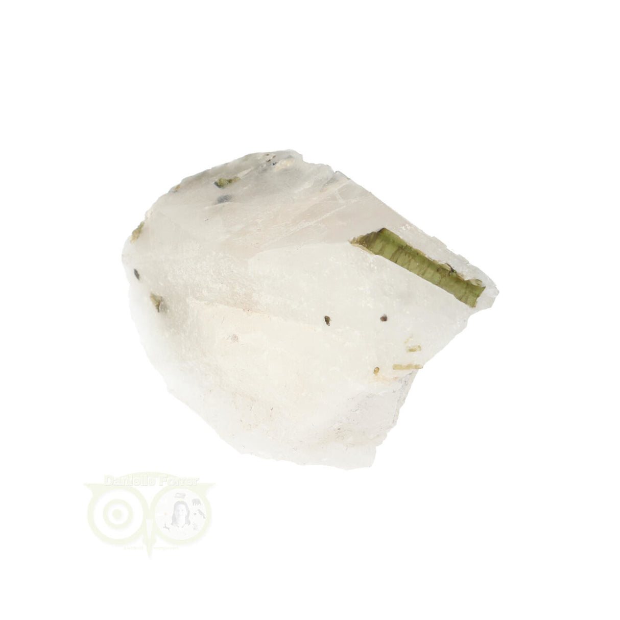 Green Tourmaline in Quartz No. 32