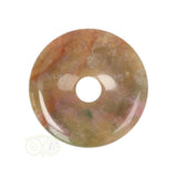 Heliotrop-Donut-Anhänger Nr. 19 - Ø 3 cm