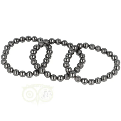 Hämatitarmband 8 mm
