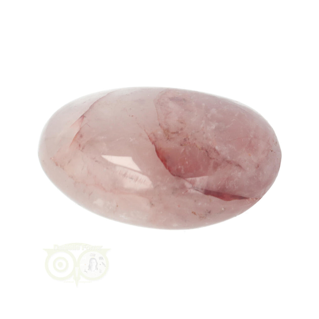 Hematoide kwarts handsteen Nr 35