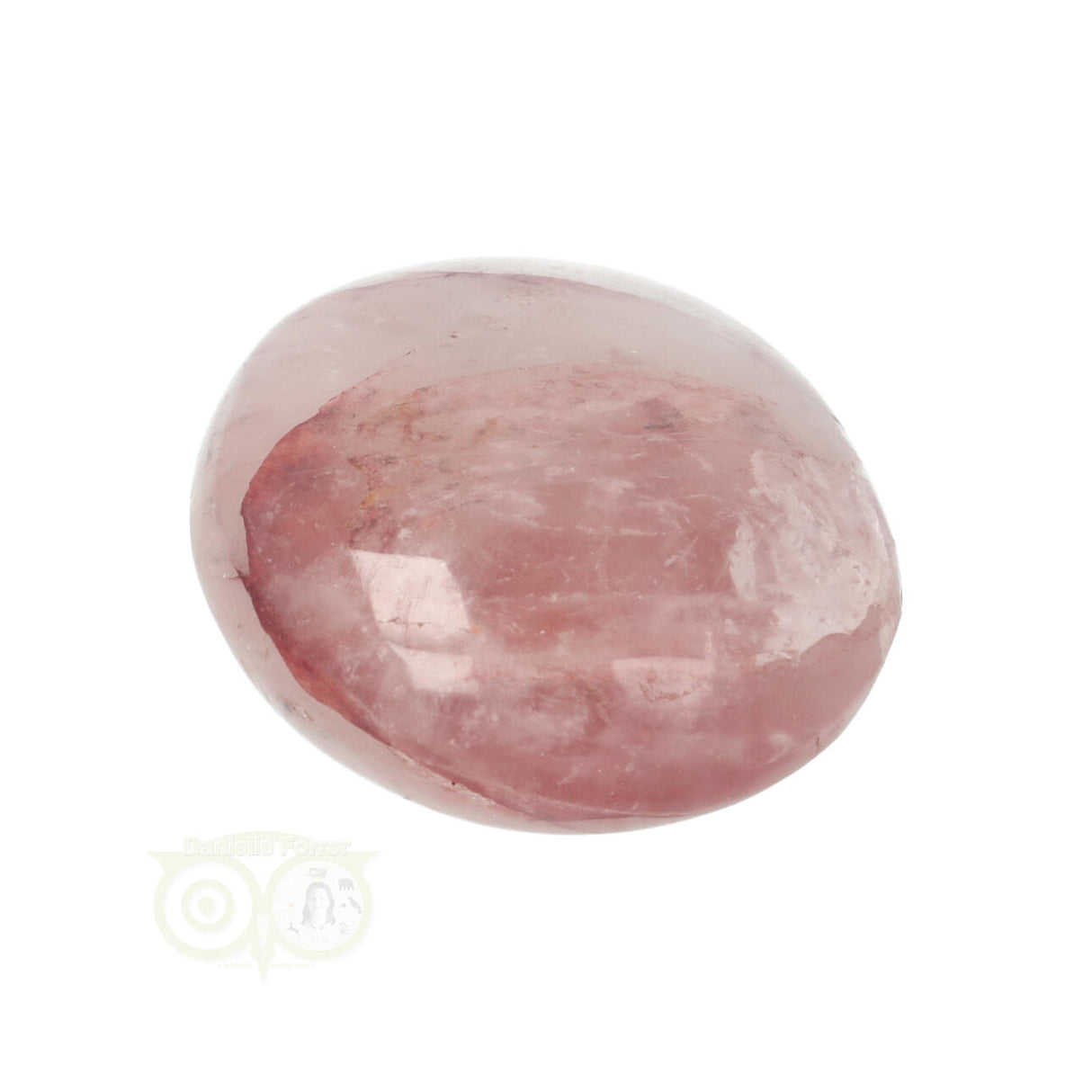 Hematoide kwarts handsteen Nr 35