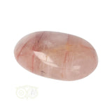 Hematoide kwarts handsteen Nr 36