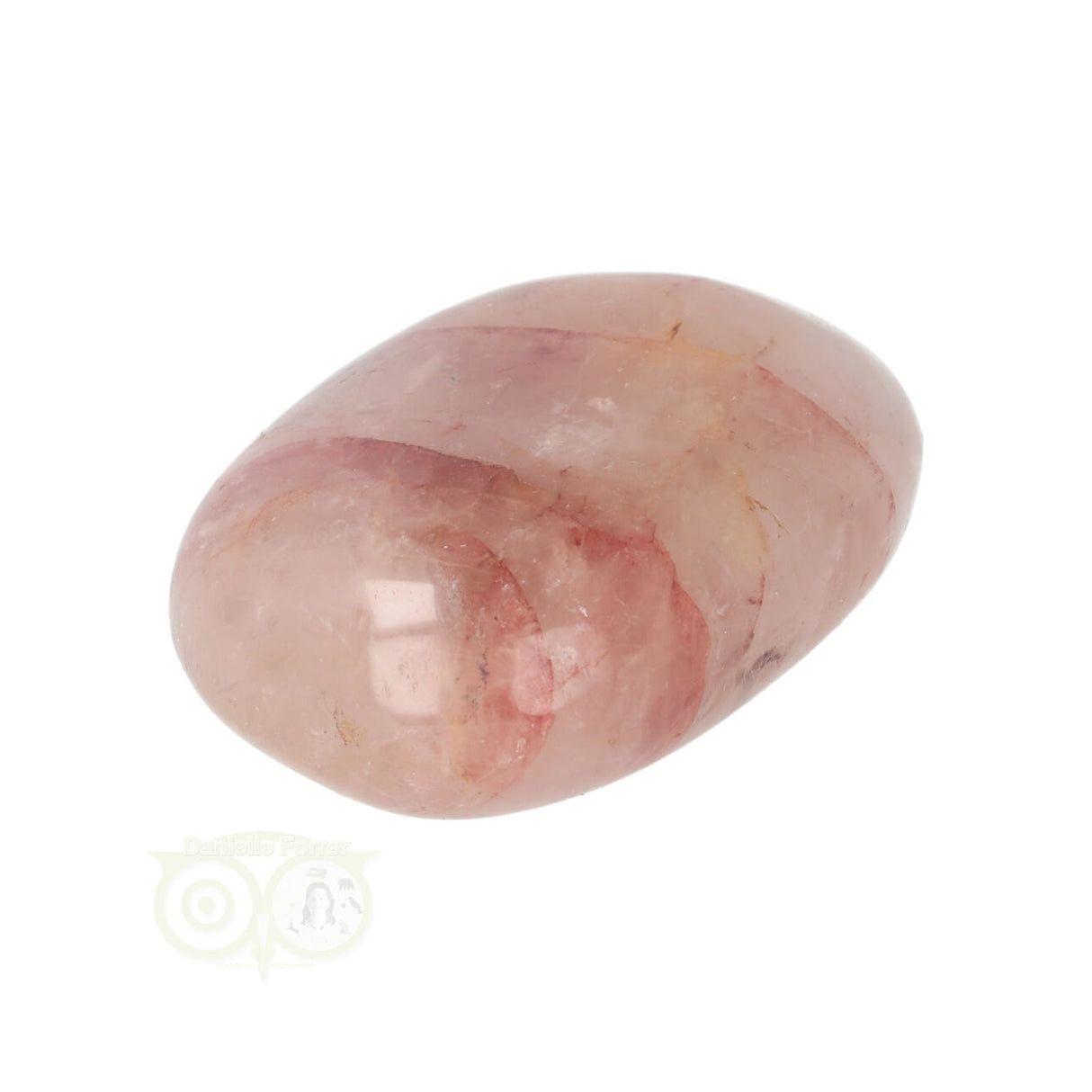 Hematoide kwarts handsteen Nr 36