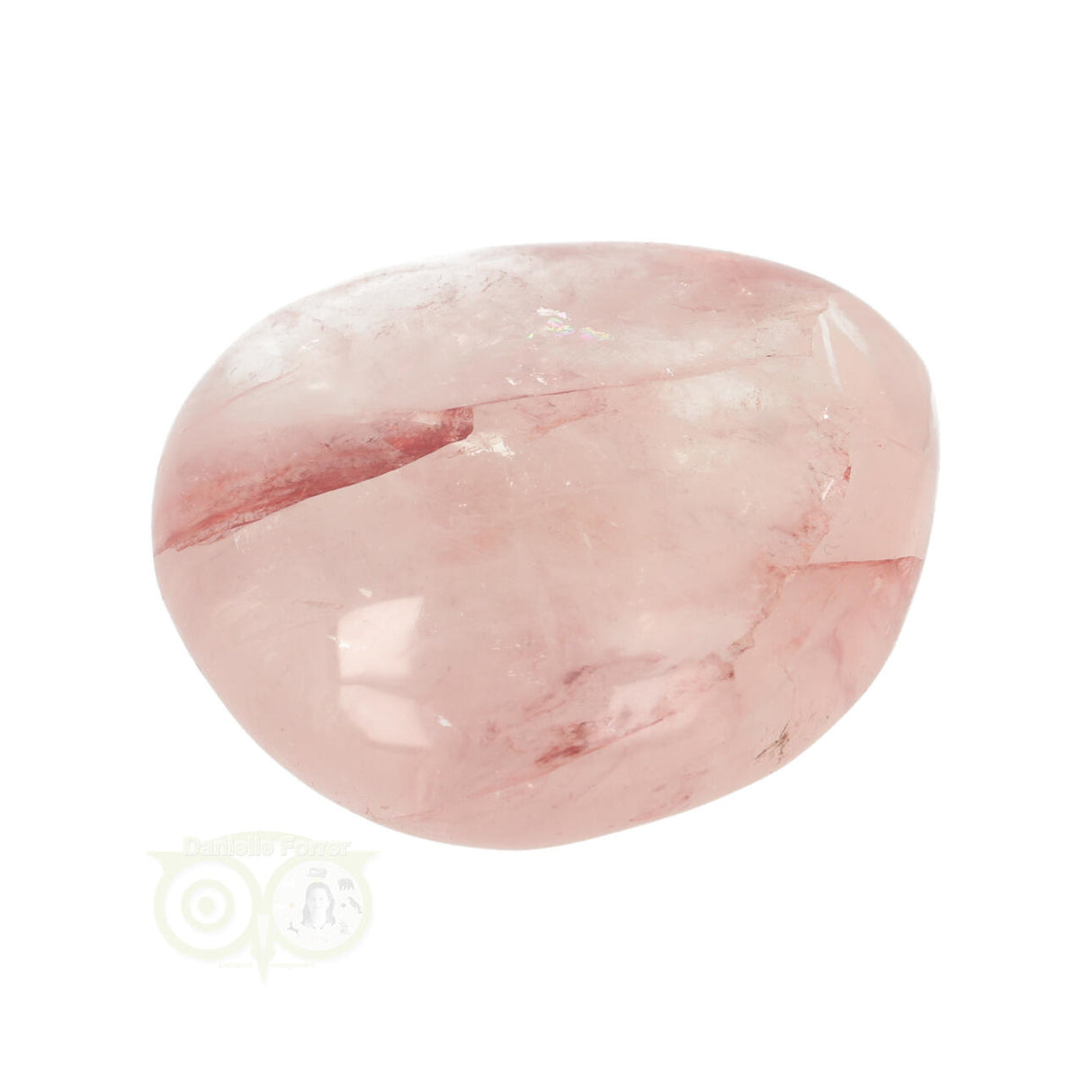 Hematoide kwarts handsteen Nr 40