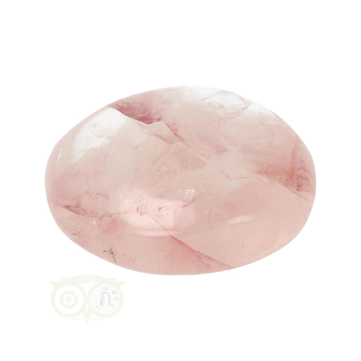 Hematoide kwarts handsteen Nr 40