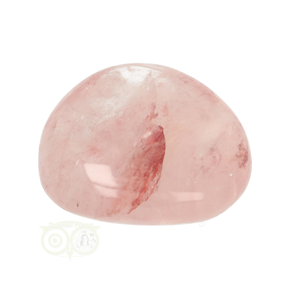 Hematoide kwarts handsteen Nr 40