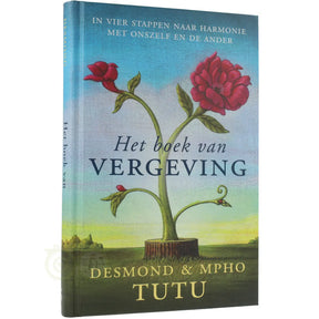 Het boek van Vergeving - Desmond Tutu - rug boek hardcover – Webshop Danielle Forrer