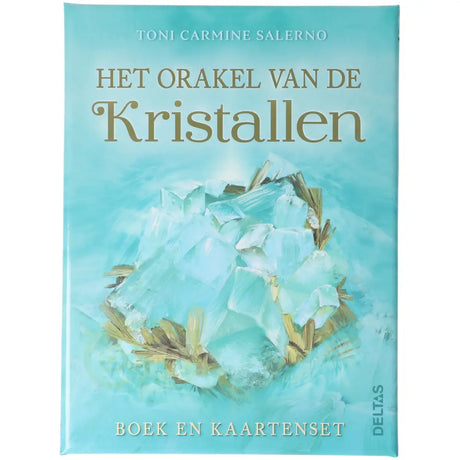 Orakelkaarten kristallen met gidsboek en spirituele inzichten