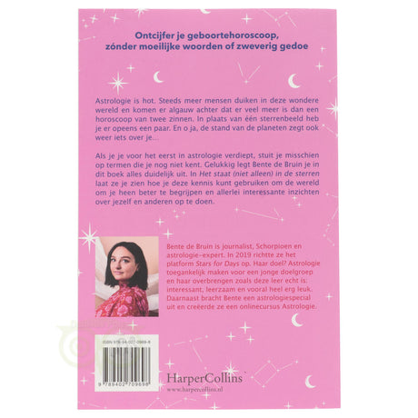 Het staat niet alleen in de sterren Bente De Bruin achterkant – Stars For Days Cosmopolitan astrologie toegankelijk – Webshop Danielle Forrer