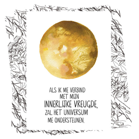 Spirituele kaartenset Het Universum staat achter je dagelijkse inspiratie
