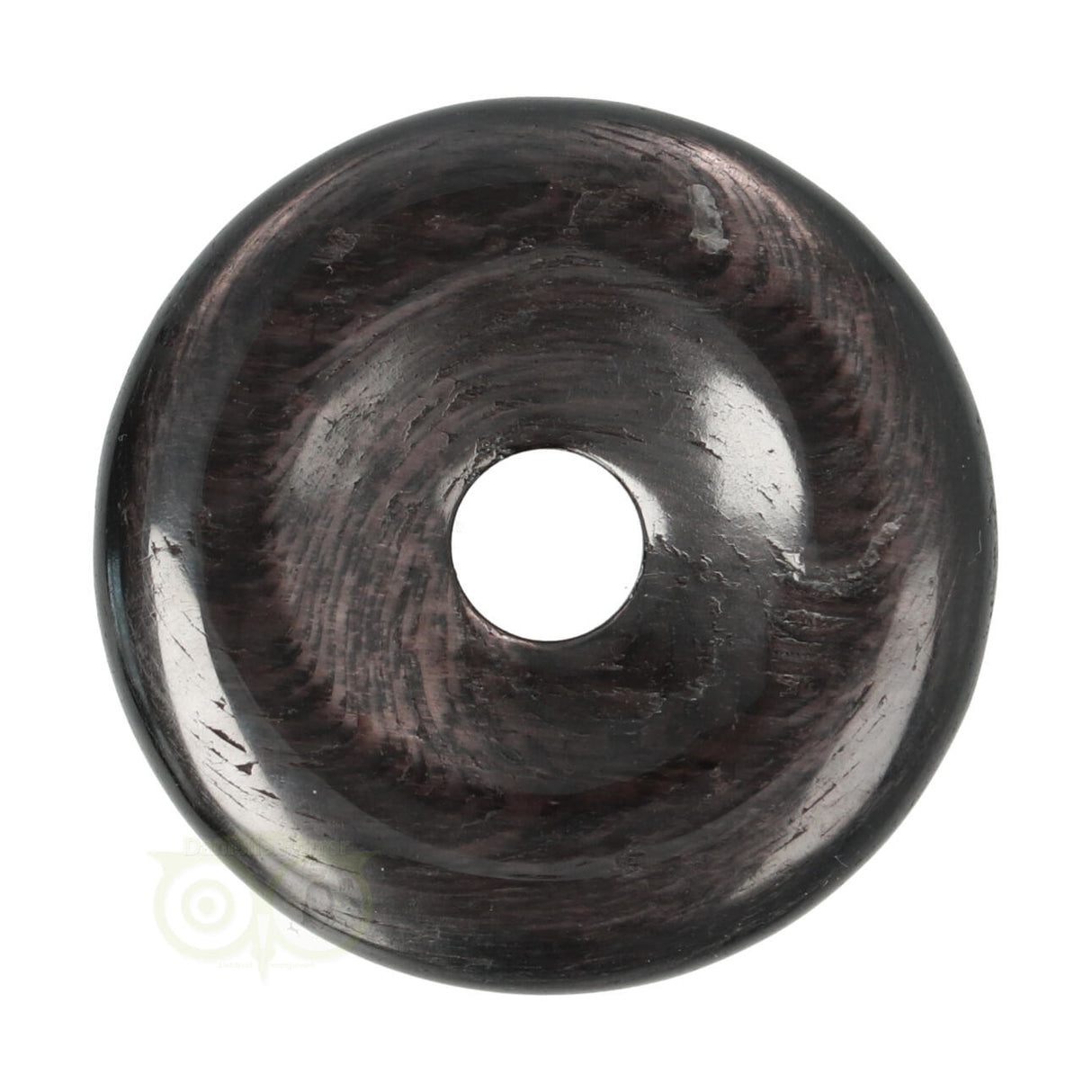 Hypersthen (Samtlabradorit) Donut Nr. 7 - Ø 4 cm