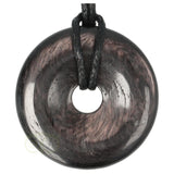 Hypersthen (Samtlabradorit) Donut Nr. 7 - Ø 4 cm