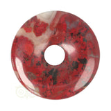 Jaspis Breccie Donut Nr 12 - Ø 4 cm