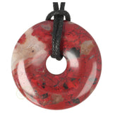 Jaspis Breccie Donut Nr 12 - Ø 4 cm