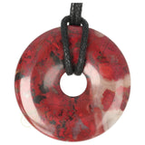 Jaspis Breccie Donut Nr 12 - Ø 4 cm