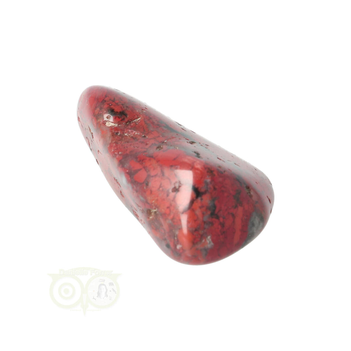 Jaspis Breccie knuffelsteen Nr 17