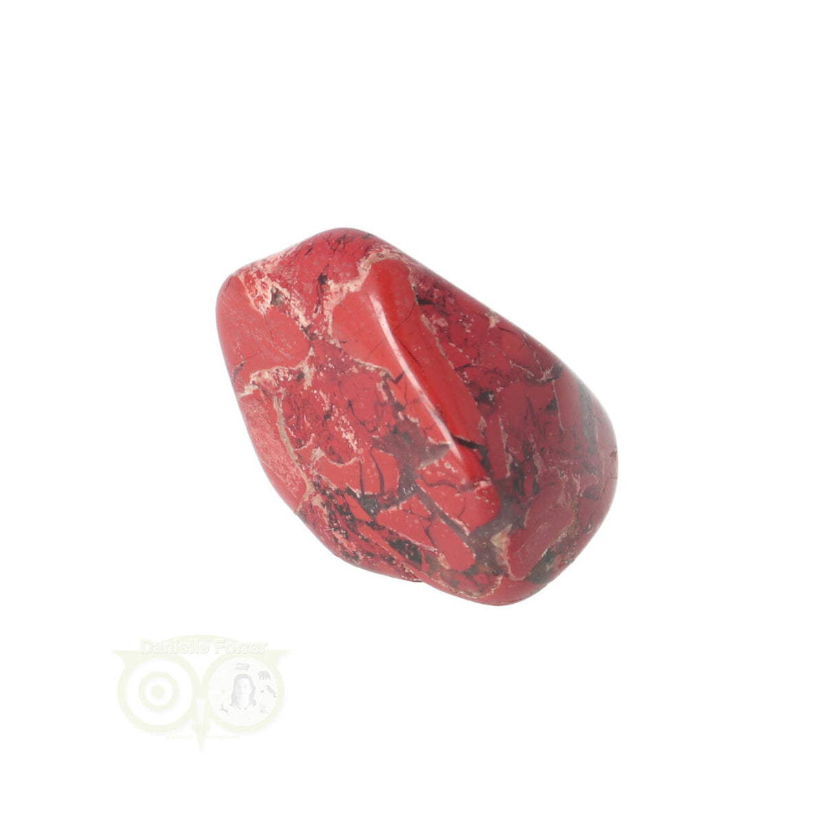 Jaspis Breccie knuffelsteen Nr 20