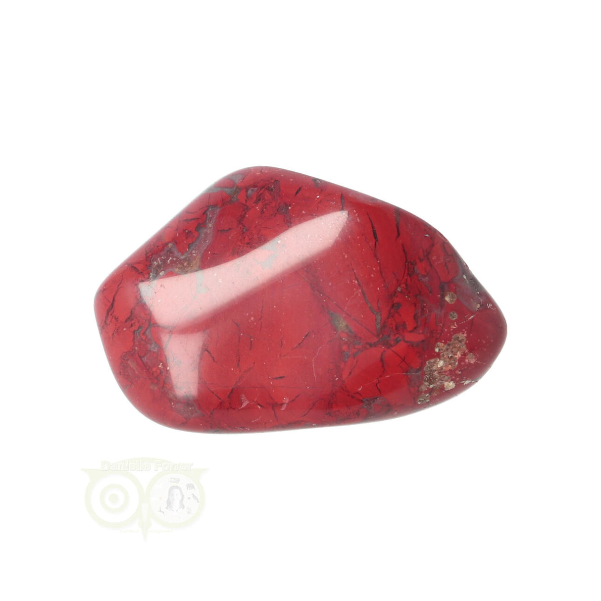 Jaspis Breccie knuffelsteen Nr 22