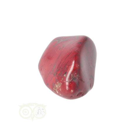 Jasper Breccia tumbled stone No. 22