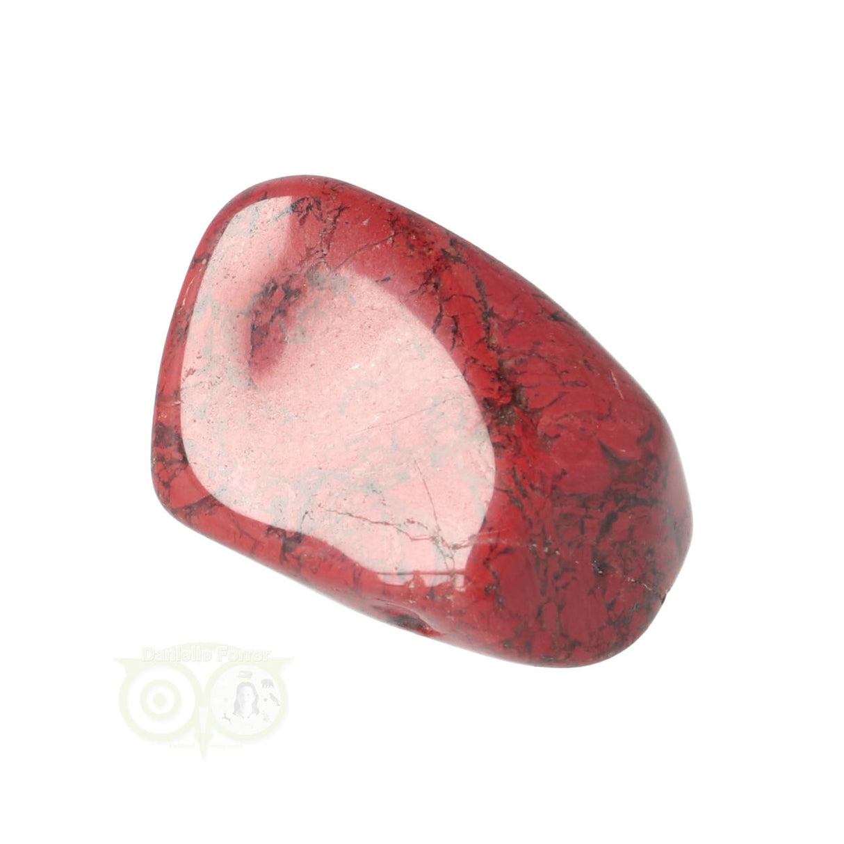 Jaspis Breccie knuffelsteen Nr 23