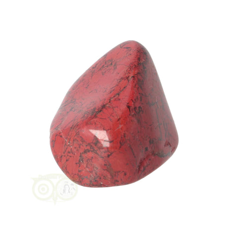 Jasper Breccia tumbled stone No. 23