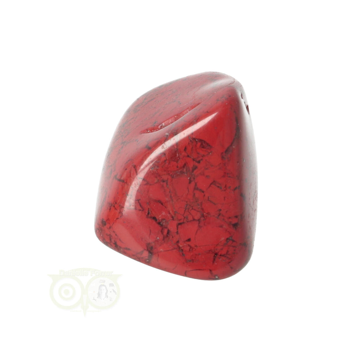 Jaspis Breccie knuffelsteen Nr 23