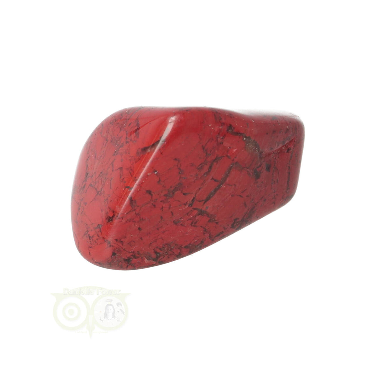 Jaspis Breccie knuffelsteen Nr 23