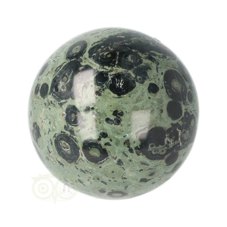 groene jaspis bol unieke edelsteen bol