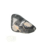Jasper Silver Leaf tumbled stone No. 9