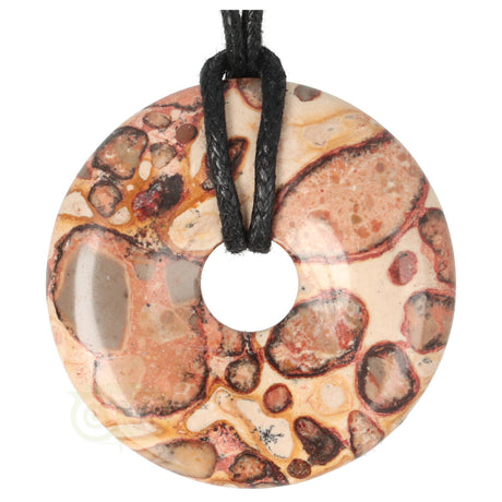 Kalkooliet - Leopardiet  Donut Nr 8 - Ø 4 cm