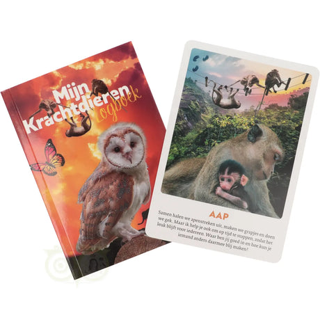 Krachtdieren kaarten voor kinderen – Petra Stam kaartenset vanaf 9 jaar
