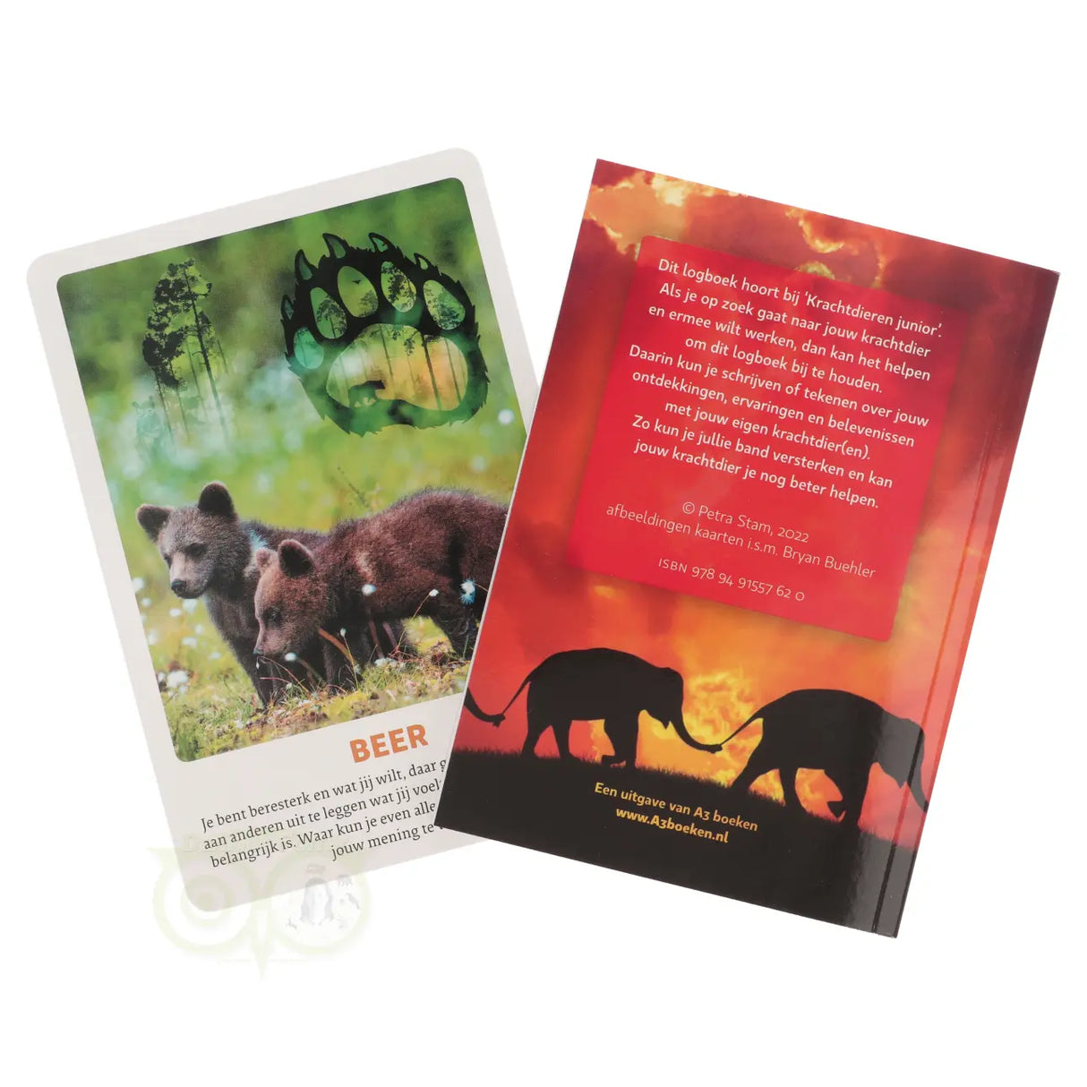 Kinder-Krachtdieren kaarten Junior - Petra Stam