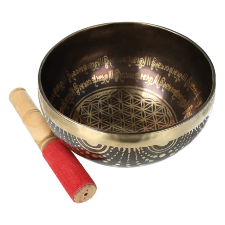 Klankschaal 'Flower of Life' -  878 gram