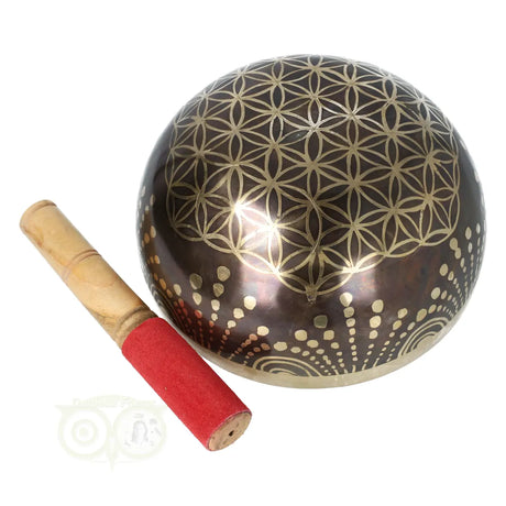 Klankschaal 'Flower of Life' -  902 gram