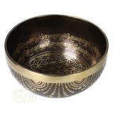 Singing bowl 'Flower of Life' - 902 grams