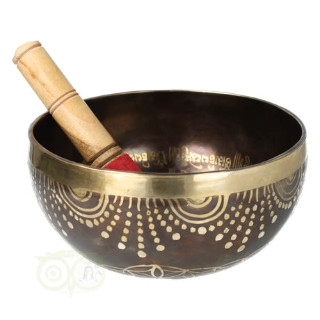 Klankschaal 'Flower of Life' -  952 gram