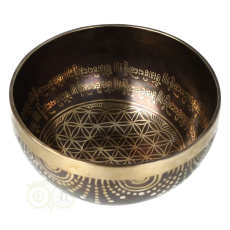 Singing bowl 'Flower of Life' - 952 grams
