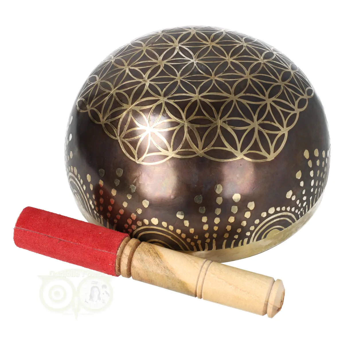 Singing bowl 'Flower of Life' - 952 grams