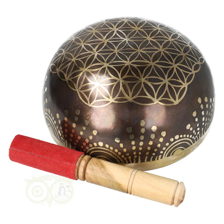 Klankschaal 'Flower of Life' -  952 gram