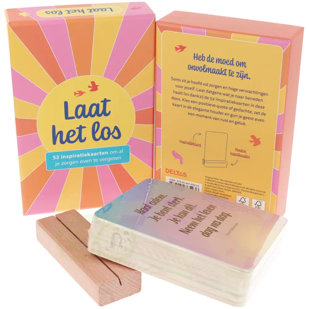 Let it go - Inspirational cards