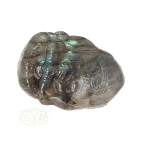 Labradoriet carving 4,7 cm – edelsteen met natuurlijke structuur en reflectie