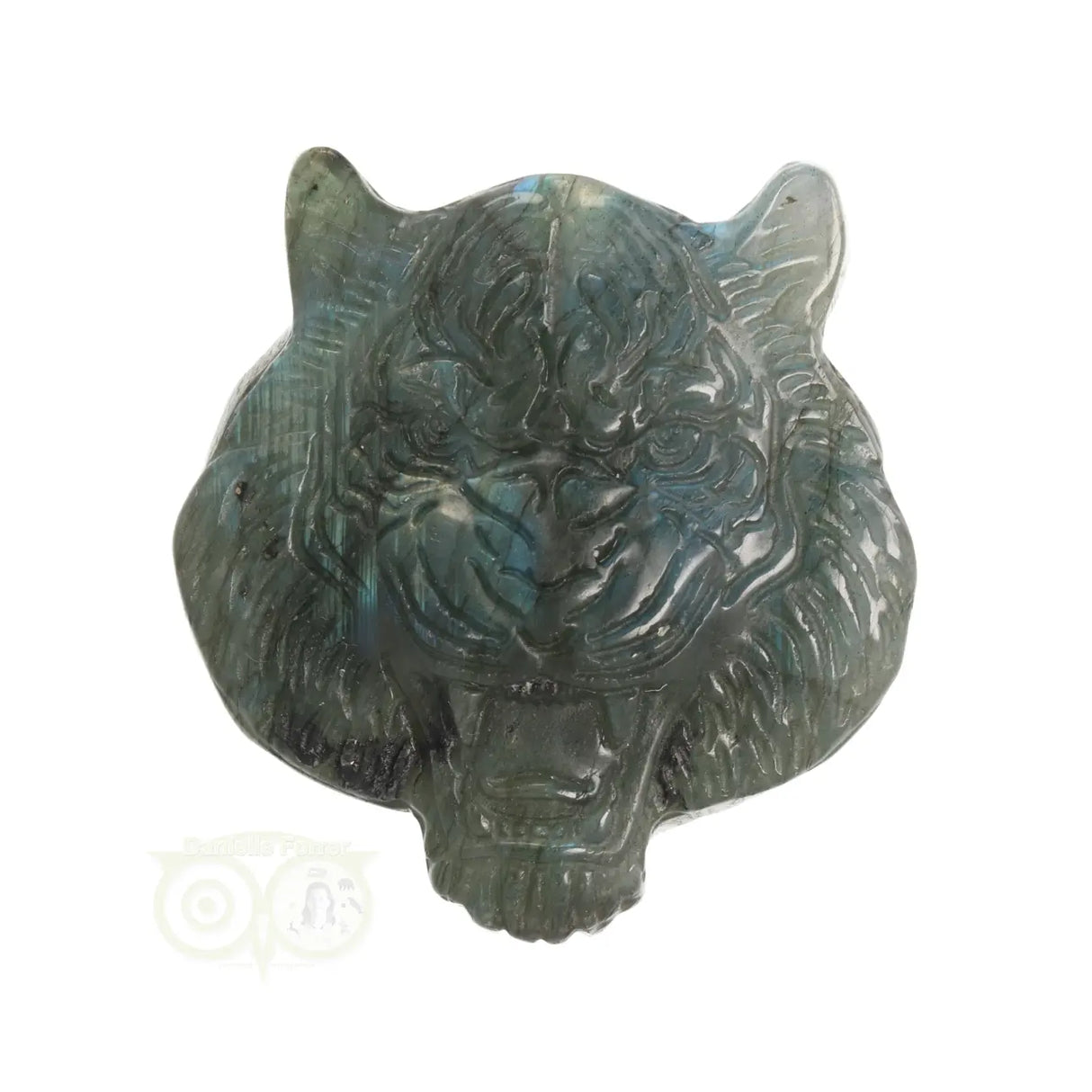 Labradoriet carving  Nr 14 - Tijger