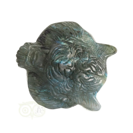 Labradoriet carving 4,4 cm – edelsteen met natuurlijke structuur en reflectie