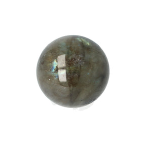 Labradoriet bol 50 gram met blauwe glans Ø 3,3 cm
