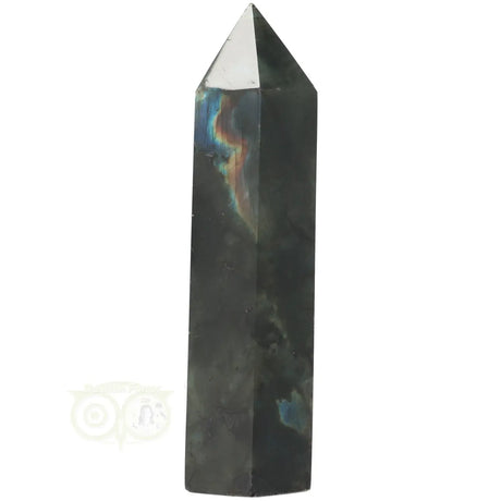 edelsteen labradoriet obelisk 146 gram