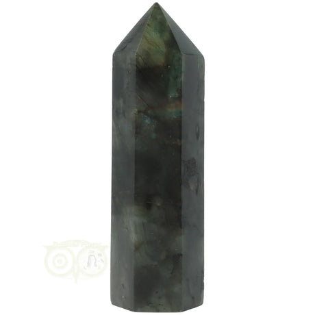 edelsteen labradoriet obelisk 208 gram