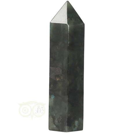 labradoriet kristal met blauwe glans