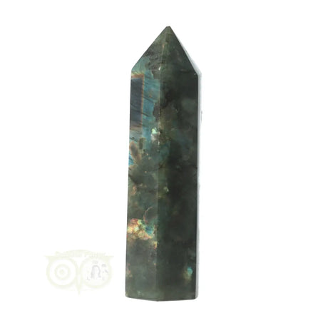 edelsteen labradoriet obelisk 184 gram