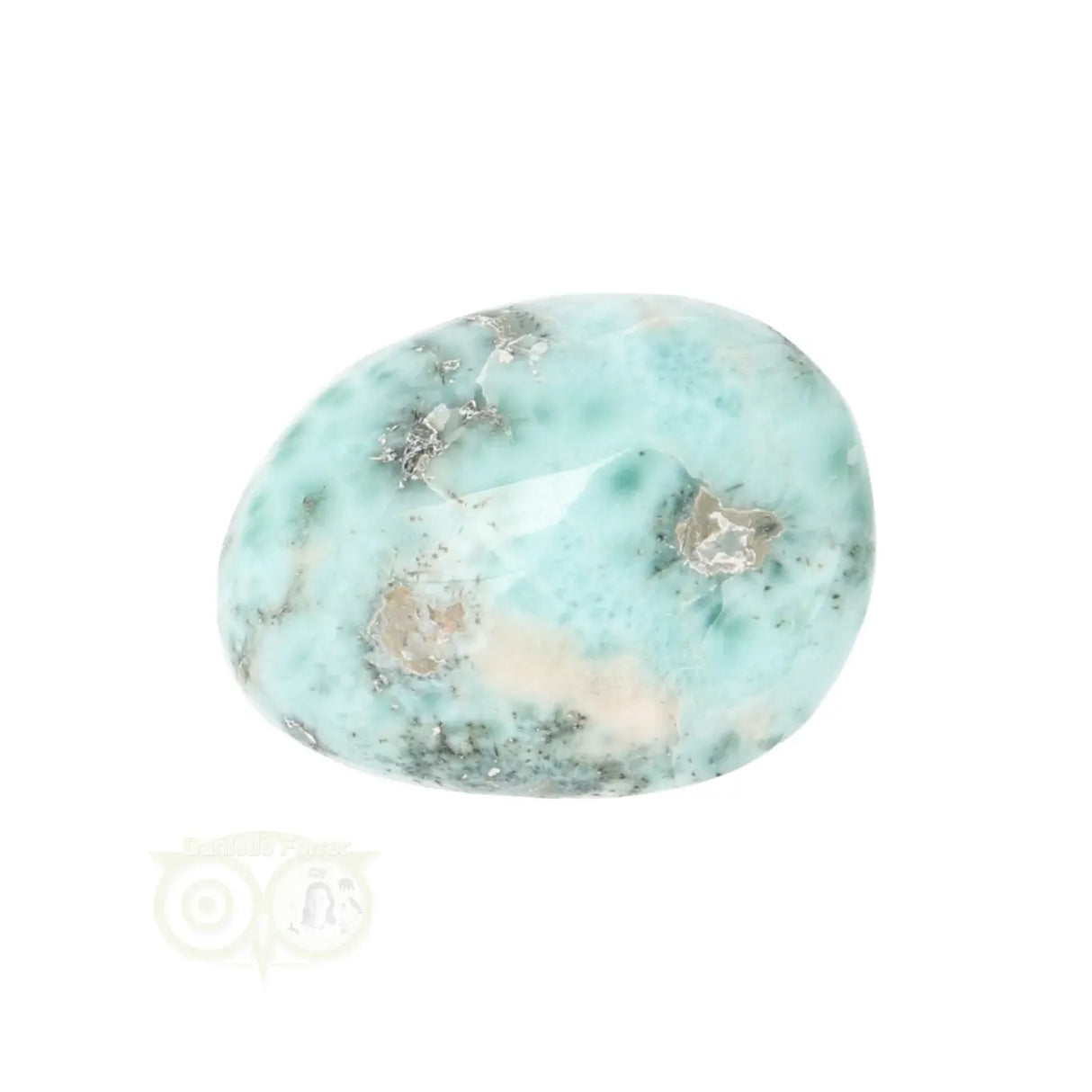 Larimar trommelsteen Nr 24