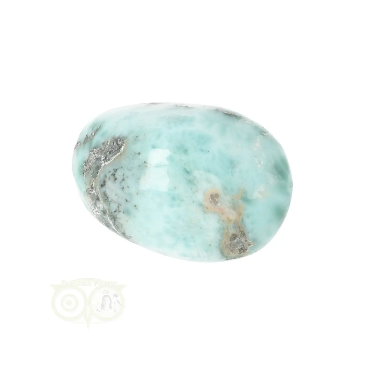 Larimar trommelsteen Nr 24
